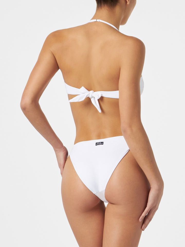 Woman white bandeau bikini - MC2 Saint Barth