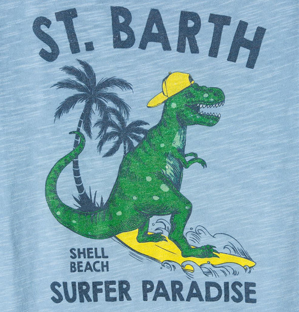 Dino surfer boy t-shirt