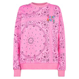 Damen-Sweatshirt mit Bandana-Print