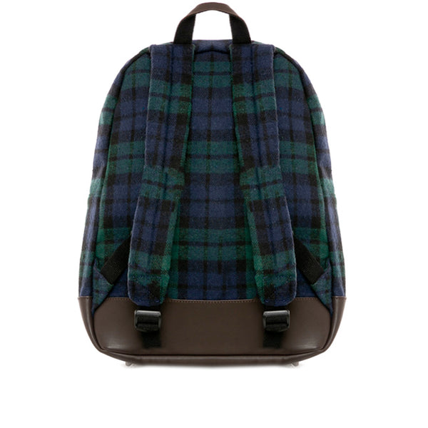 Tartan print backpack