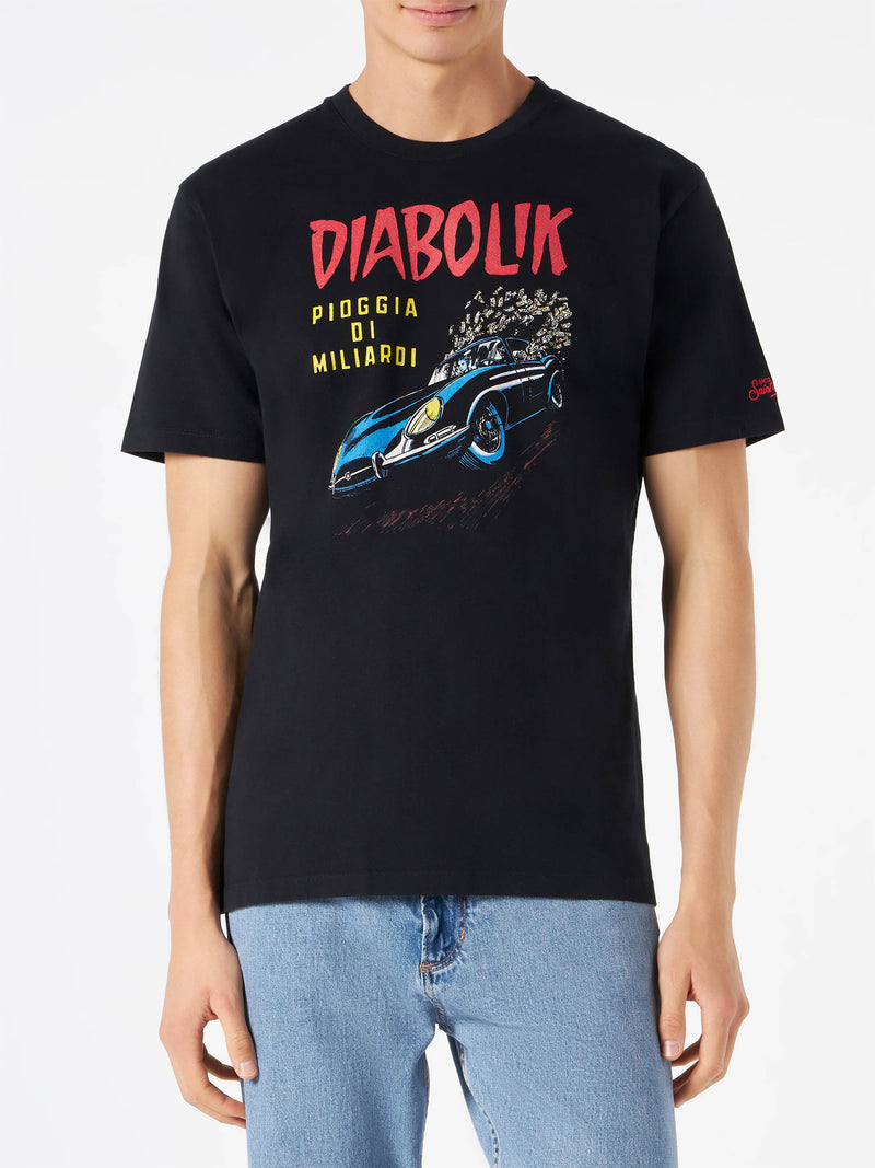 T-Shirt aus warmer Baumwolle mit Diabolik-Aufdruck | DIABOLIK SONDEREDITION