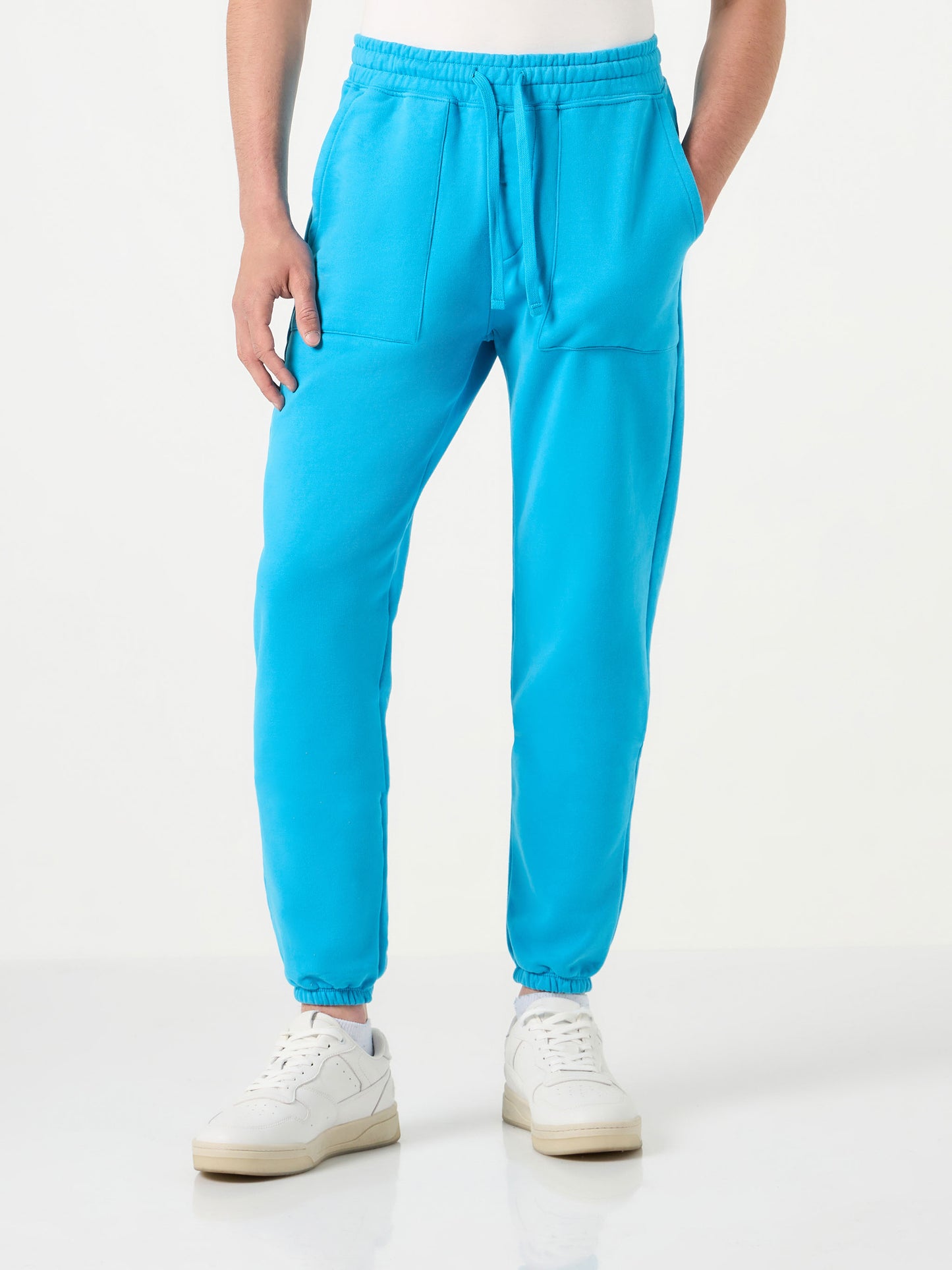 Turquoise track pants | Pantone® Special Edition
