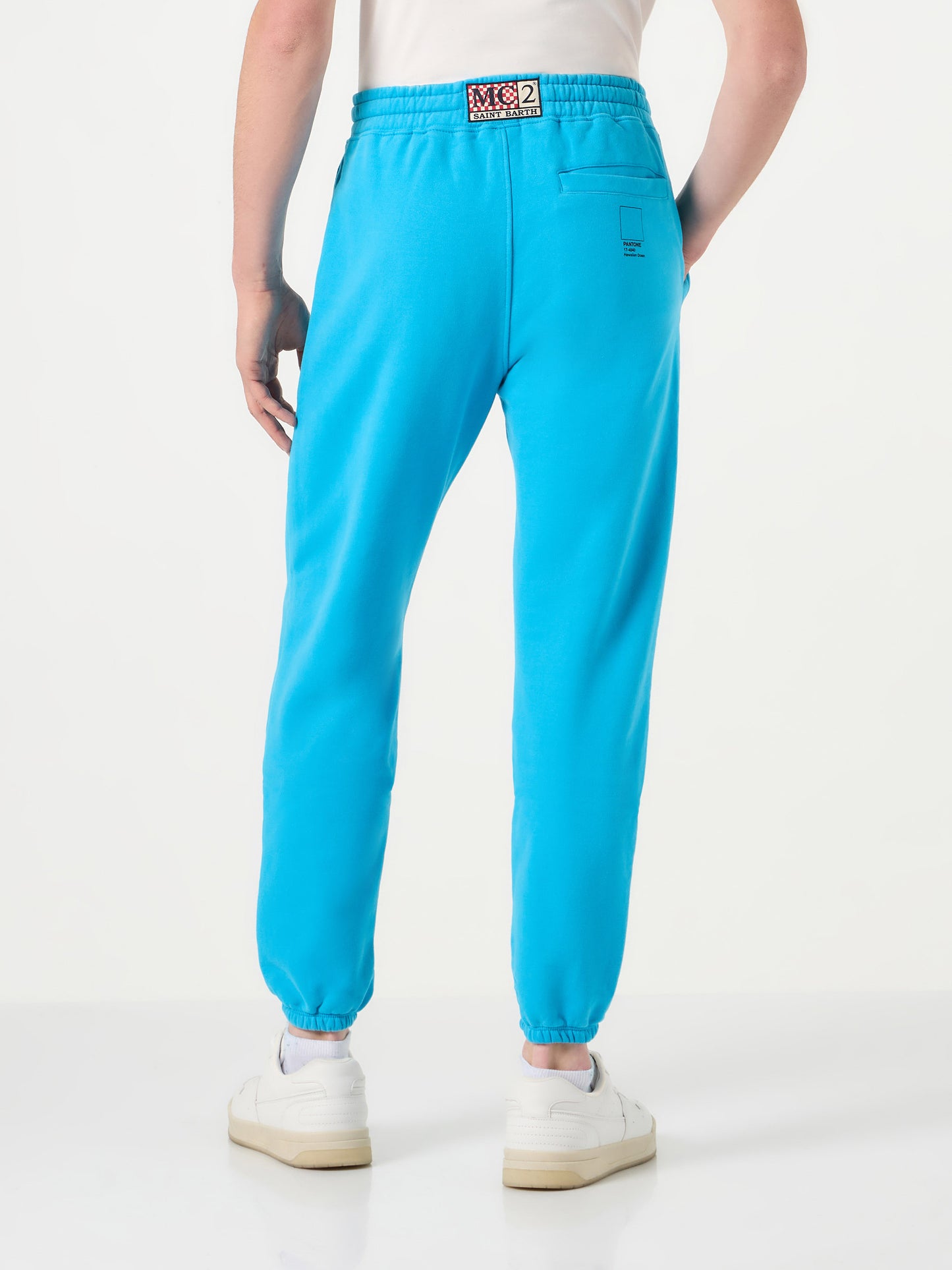 Turquoise track pants | Pantone® Special Edition