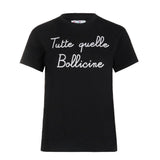 T-shirt da donna con scritta Tutte quelle Bollicine