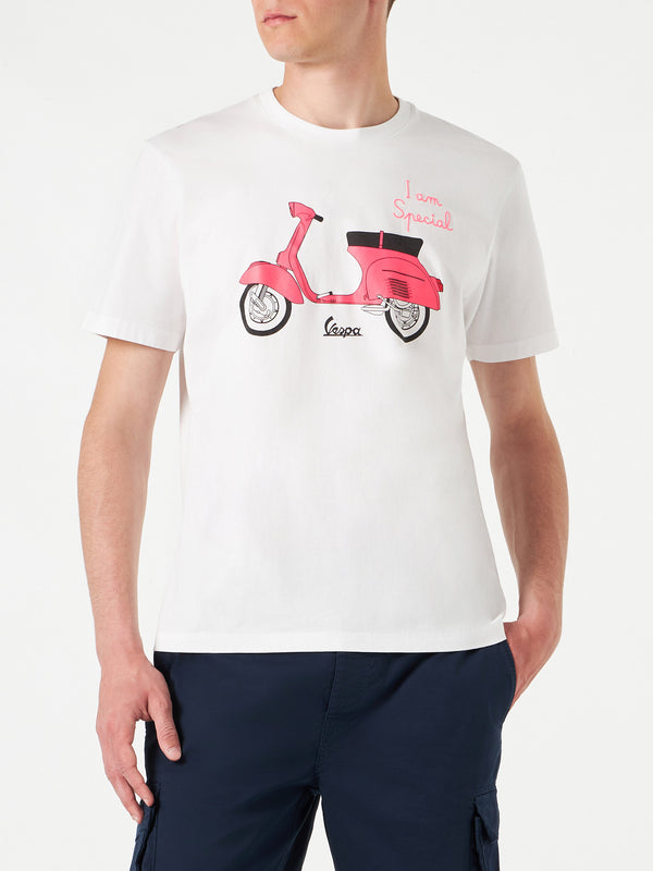 T-shirt da uomo in cotone con stampa Vespa | EDIZIONE SPECIALE VESPA®