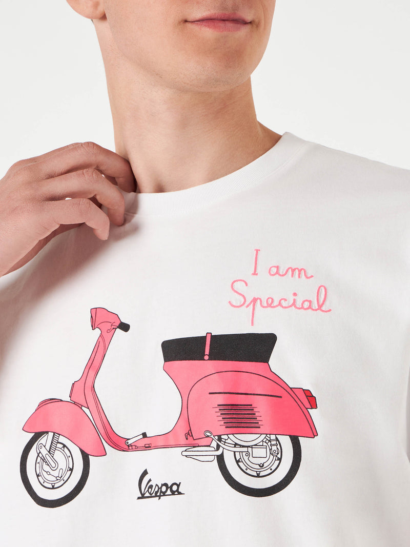 Man cotton t-shirt with Vespa print | VESPA® SPECIAL EDITION