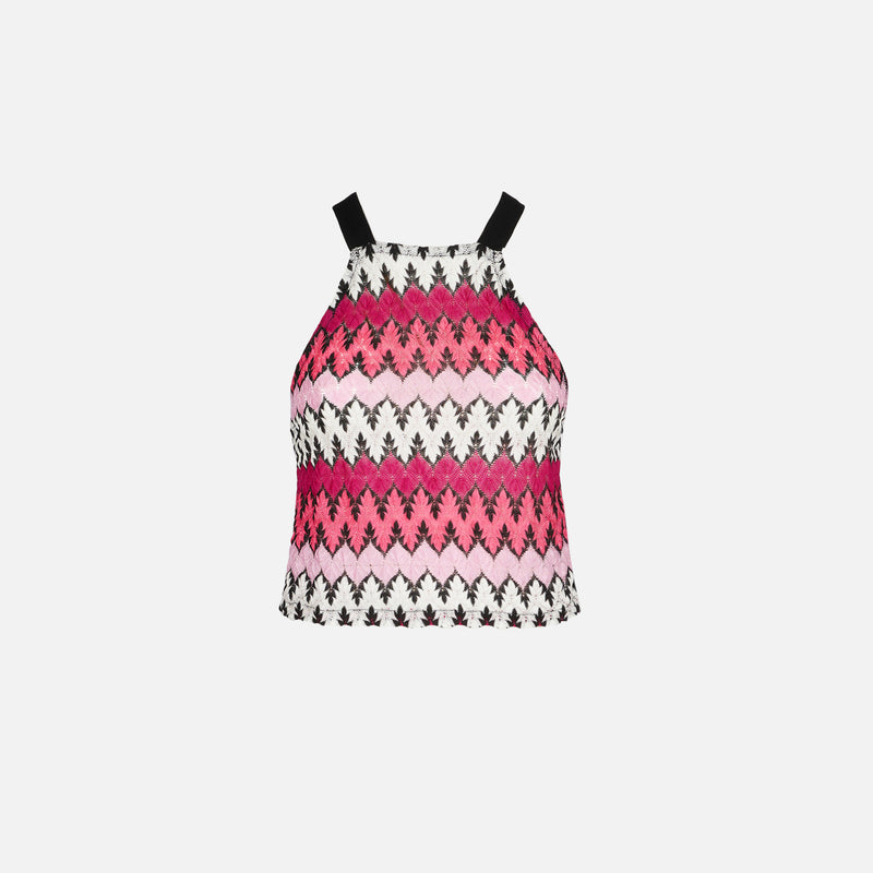 Woman chevron top