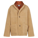 Woman reversible shearling jacket