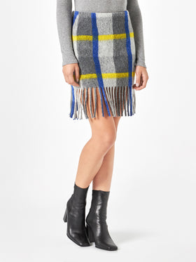 Woman skirt with fringes