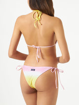 Frottee-Triangel-Bikini für Damen