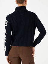 Turtleneck braided sweater Saint Barth