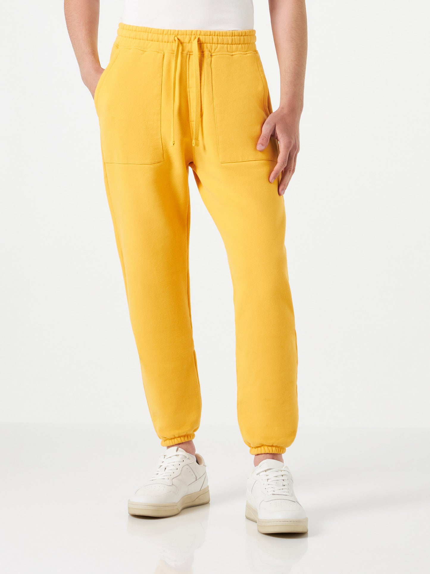 Yellow-ochre track pants | Pantone® Special Edition